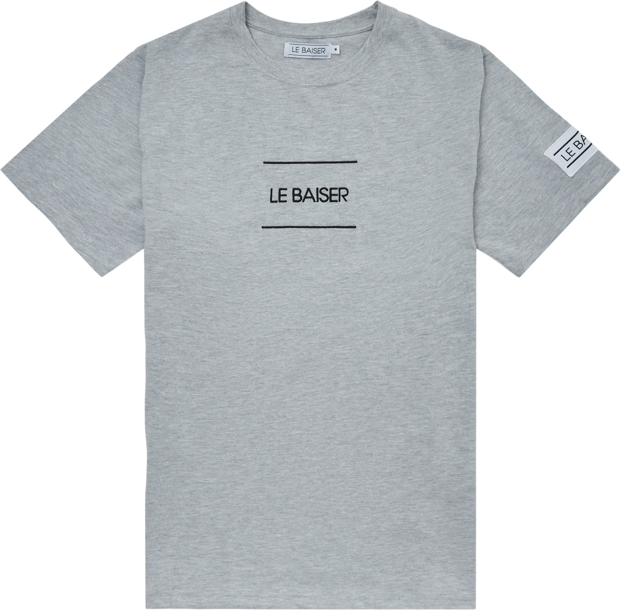 Caen T-shirt - T-shirts - Regular fit - Grå